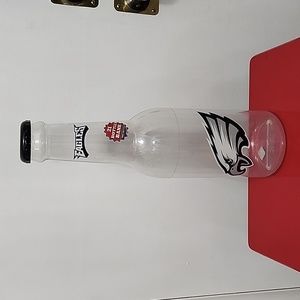 NFL Eagles Jumbo Bottle Coin Bank New